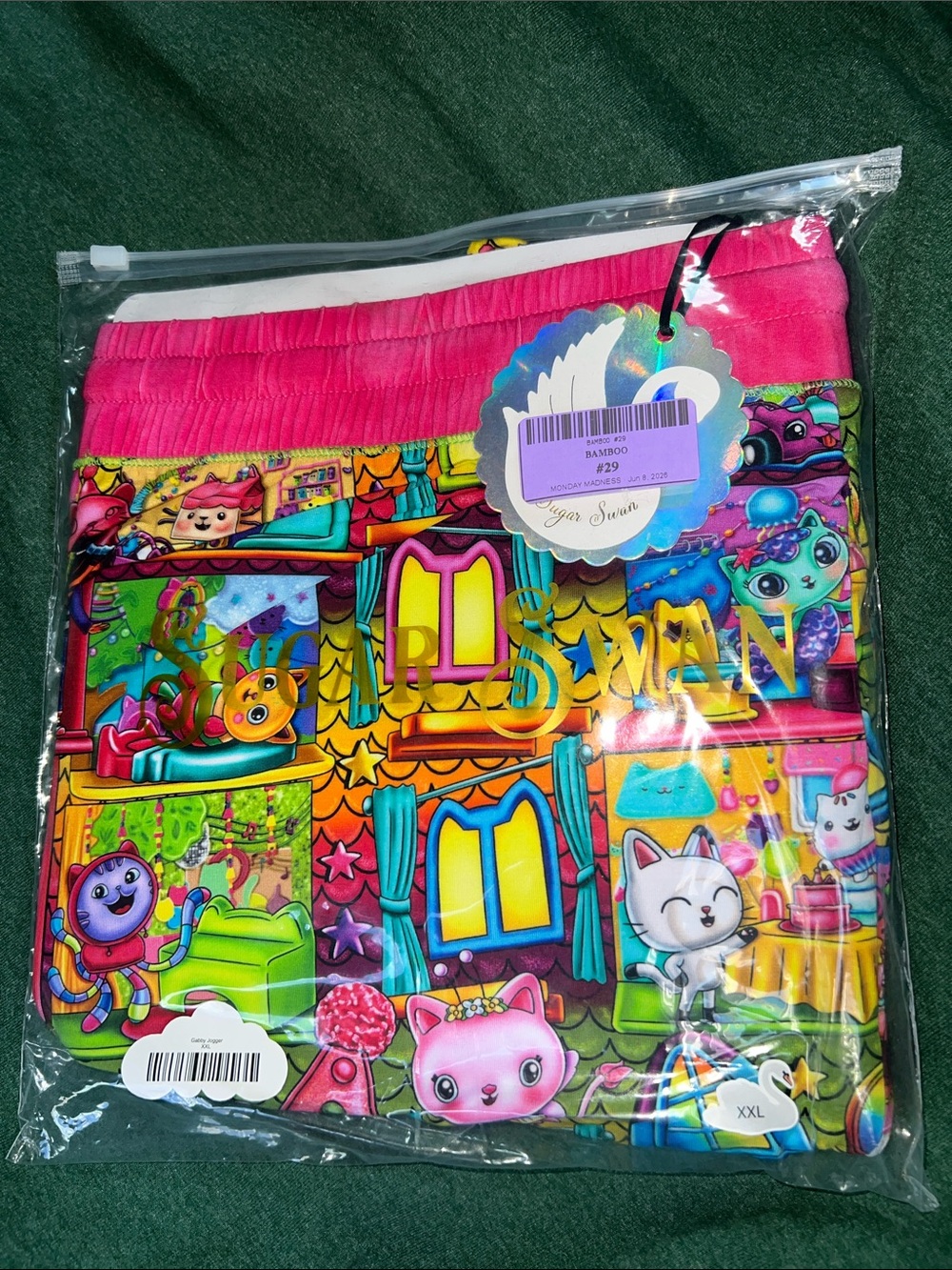 Sugar Swan Gabbys dollhouse joggers